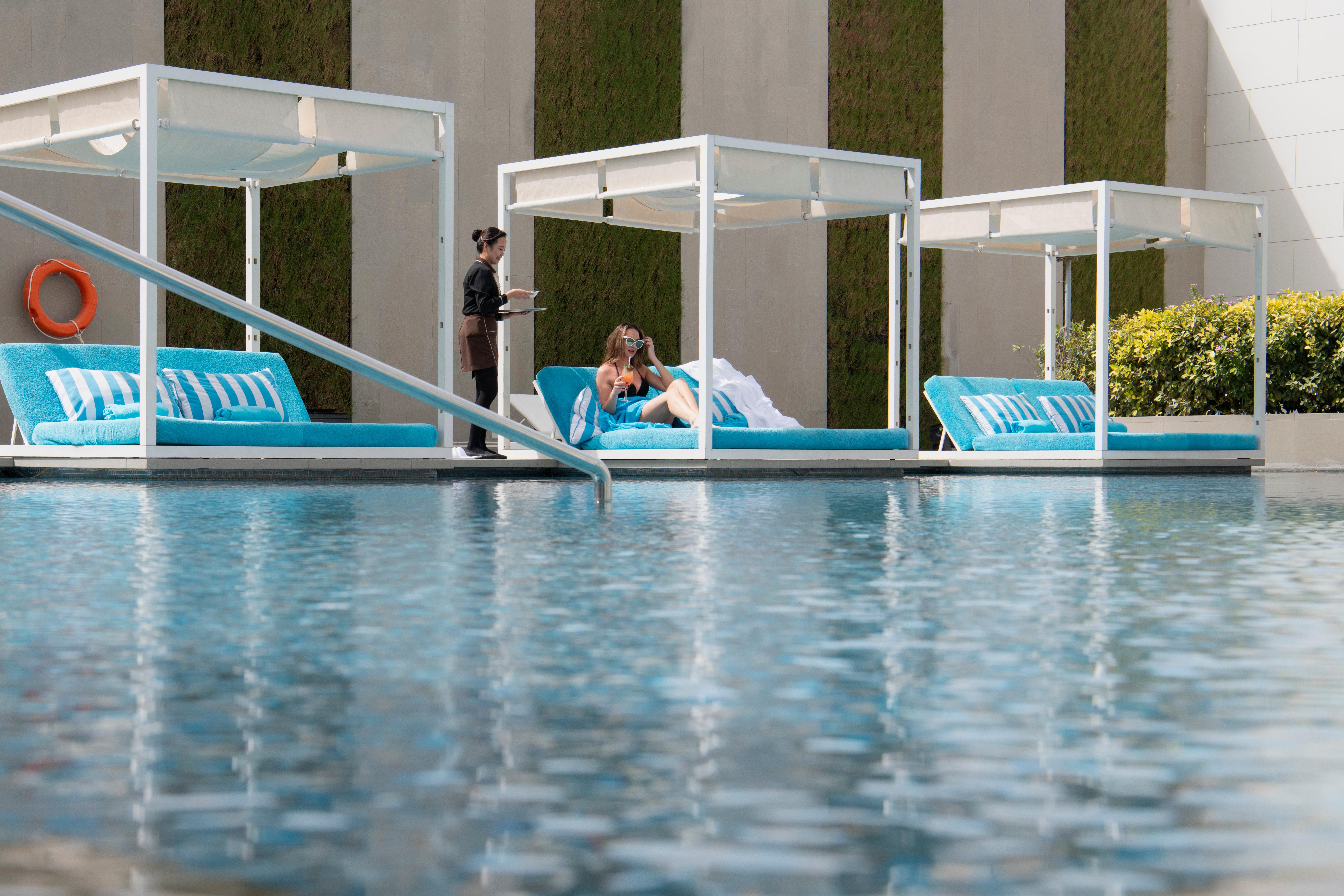 InterContinental Regency Bahrain, an IHG Hotel Manama Exterior foto The pool at the hotel