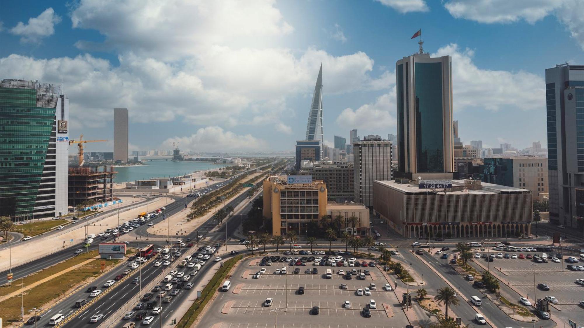 InterContinental Regency Bahrain, an IHG Hotel Manama Exterior foto Manama skyline